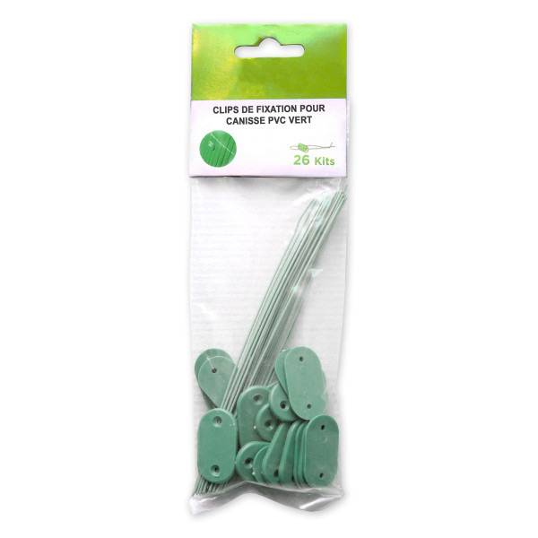 CLIPS DE FIXATION CANISSES PVC